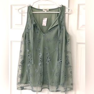 Brand new women’s dressy tank top